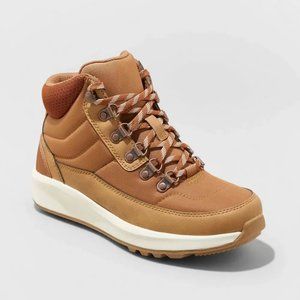 NEW! Bergen Quilted Hiker Winter Tan Boots - Universal Thread